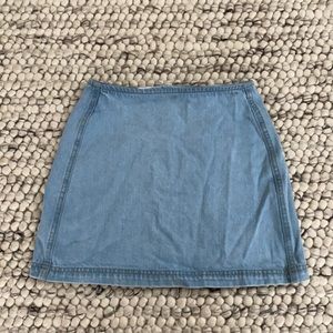 BDG denim mini skirt